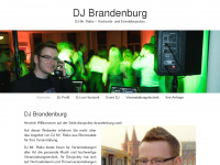 discjockey-brandenburg.com Webseite Vorschau