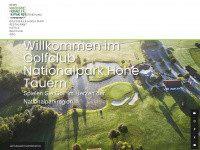 golfclub-nationalpark-hohetauern.at Webseite Vorschau