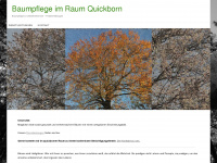 baumpflege-quickborn.de Webseite Vorschau