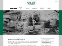 hotz-utz.com Webseite Vorschau