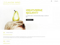 claudia-wind.de Webseite Vorschau