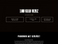 100-kilo-herz.com Webseite Vorschau