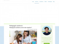paedagogik-studieren.de Webseite Vorschau
