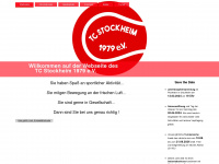 tcstockheim.de Webseite Vorschau