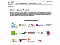 natur-freizeit.ch Webseite Vorschau