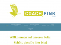 coachfink.com Webseite Vorschau