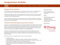 acupunctuur-arnhem.eu Webseite Vorschau