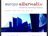 europa-alternativ.eu Webseite Vorschau