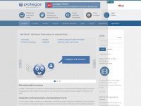 protegas.com Webseite Vorschau