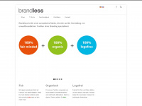 brand-less.eu Webseite Vorschau