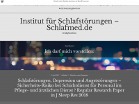 schlafmed.wordpress.com Webseite Vorschau