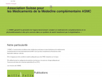 asmc.ch Webseite Vorschau