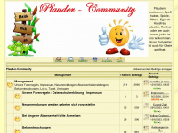 plauder-community.com Webseite Vorschau