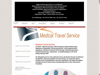 medical-travel-service.at Webseite Vorschau
