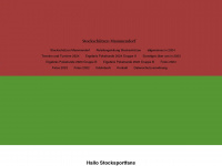 stockschützen-mammendorf.de Webseite Vorschau