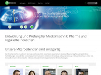 exco-solutions.com Webseite Vorschau