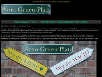 arno-gruen-platz.de Webseite Vorschau