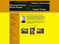 tektronix-oszilloskope-gebraucht.de Webseite Vorschau