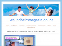 gesundheitsmagazin-online.com Webseite Vorschau