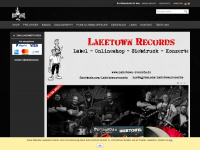 laketown-records.de Webseite Vorschau