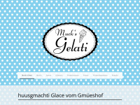mucksgelati.ch Webseite Vorschau