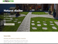 natural-dlazba.cz Webseite Vorschau