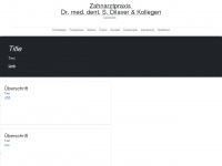 zahn-implantat-frankfurt-dilaver.de Webseite Vorschau