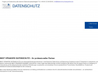 datenschutz-bestspeakers.de Webseite Vorschau