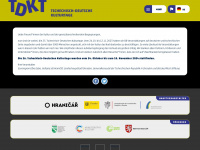 tdkt.info Webseite Vorschau