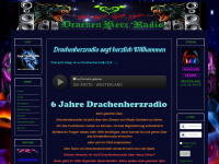 drachenherzradio.de Webseite Vorschau