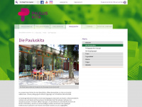 pauluskita-darmstadt.de Webseite Vorschau