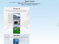 cleancircle.net Webseite Vorschau