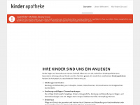 kinder-apotheke.ch Webseite Vorschau
