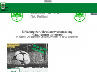 susoberaden-fussball.de Webseite Vorschau