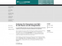 dl-glassysteme.de Webseite Vorschau