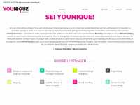 younique-branding.de Webseite Vorschau