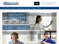 thermocold.it Webseite Vorschau