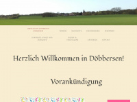 doebbersen.wordpress.com Webseite Vorschau