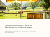 hof-beiz.ch Webseite Vorschau