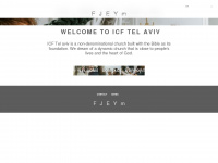 icf-telaviv.co.il Webseite Vorschau