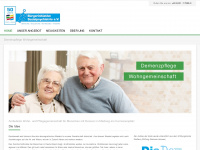 demenzpflege-wg.de Webseite Vorschau