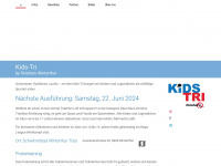 kids-tri.ch Webseite Vorschau