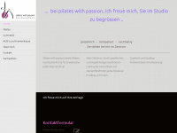 pilates-with-passion.ch Webseite Vorschau