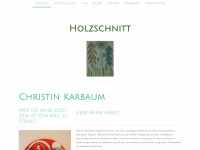 christin-karbaum.de Webseite Vorschau