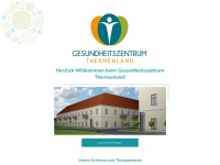 gesundheitszentrum-thermenland.at Webseite Vorschau