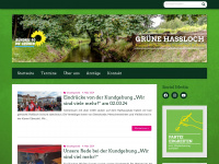gruene-hassloch.de Webseite Vorschau