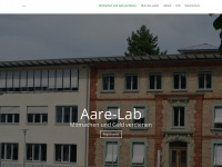 aare-lab.ch Webseite Vorschau