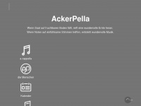ackerpella.info Webseite Vorschau