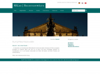 rumpf-legal.com Webseite Vorschau