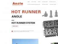 anole-hot-runner.com Webseite Vorschau